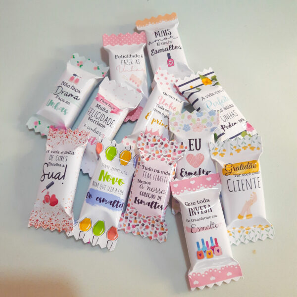 Balas Personalizadas-  Manicure - Image 2