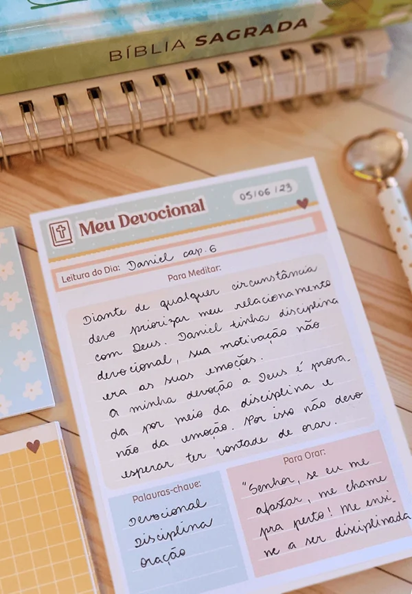 Bloco  Meu Devocional